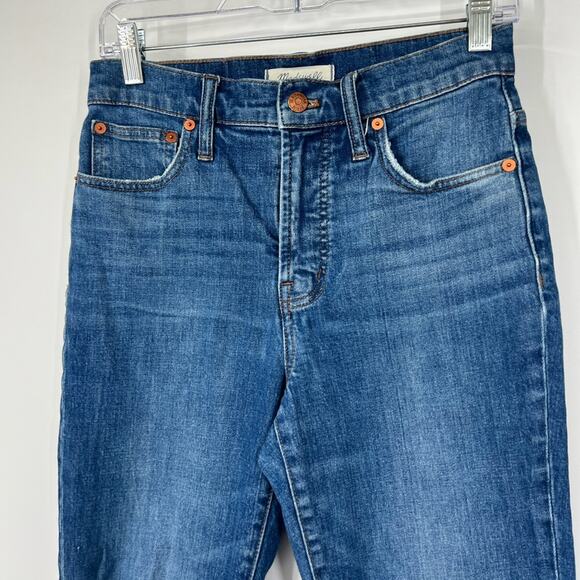 Madewell The Perfect Vintage Crop Jeans Bellbrook Wash Comfort Stretch Edition - Picture 3 of 10